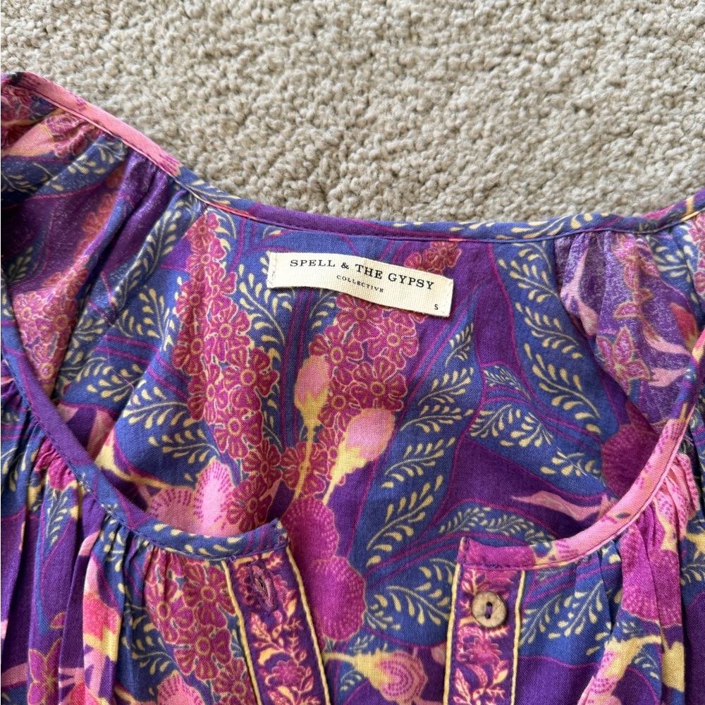 SPELL Bianca Long Sleeve Playdress - S - Picture 6 of 9